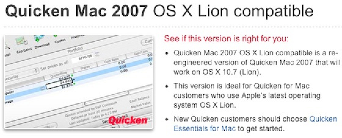 Quicken 2007 for mac manual free
